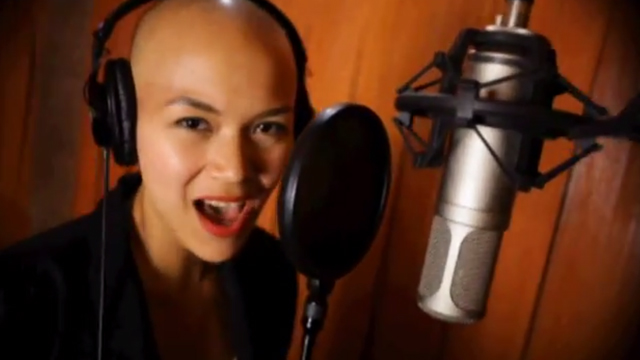 FILIPINO SOUND. Abby Asistio takes part in video. Screengrab from YouTube (FILIPINOSUNITENOW)