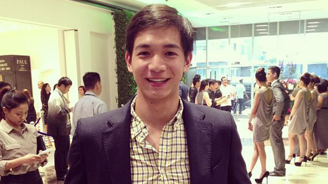 OFF THE MARKET. Chris Tiu. Photo from his Facebook
