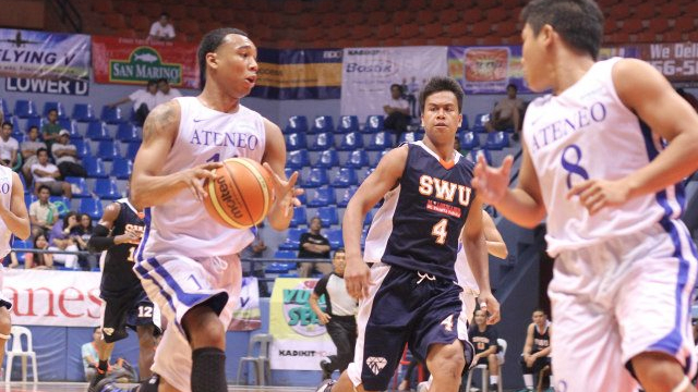 REBOUNDING DEMON. Newsome churned out a double-double in his FilOil debut. Photo from FilOil Flying V Sports' Facebook page.