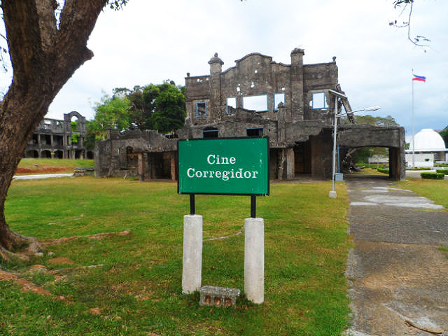 RUINS. Cine Corregidor used to be a theater where both American and Filipino soldiers would watch films like 'Gone with the Wind.' This is what remains of the theater after the heavy bombings the island had to endure 