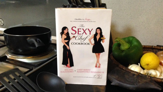 DREAM COME TRUE. The Sexy Chef Cookbook – soon to be released! Photo by Rachel Alejandro