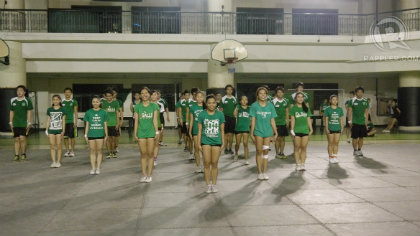 FIGHTING CHANCE. The DLSU Animo Squad vows to "bring the gloves" in the 2012 UAAP Cheerdance competition. Devon Wong.