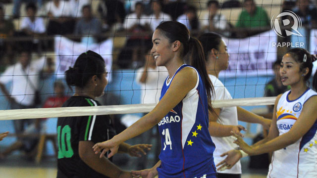 HOMETOWN HERO. Soriano is cheered wildly everytime she touches the ball. Photo by Rappler/Roy Secretario.