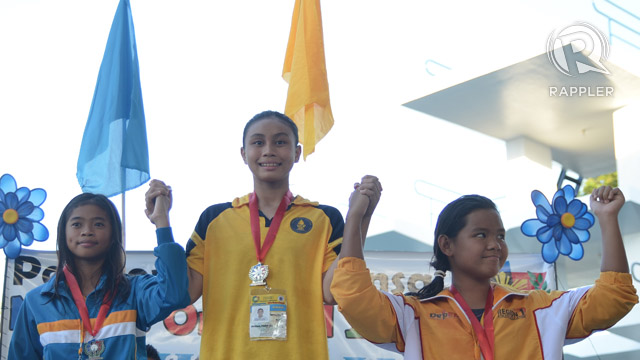 ONE OF SIX. Castrillo has gone to the podium six times in the 2013 Palaro. Photo by Rappler/Roy Secretario.