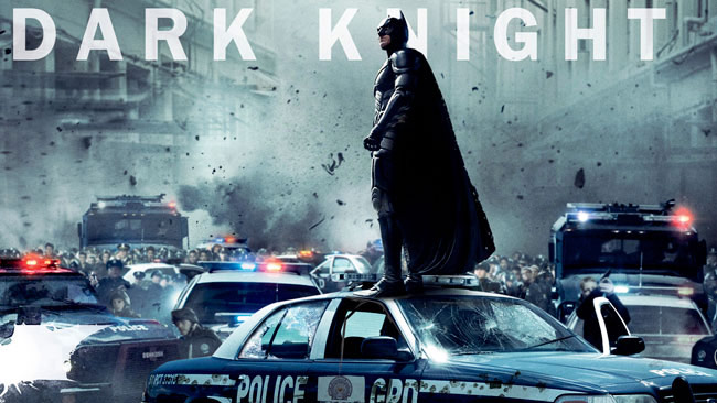The Dark Knight starring Christian Bale. Photo from The Dark Knight Rises official website.