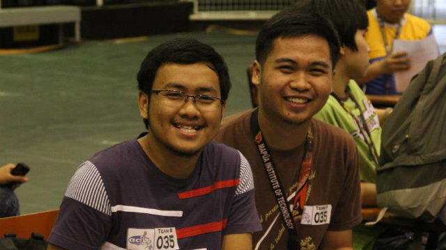 TOP BONDS. Best friends Rimson and Irister share a light moment together. Both topped the Electronics and Communications Engineer (ECE) Board Exam. Contributed photo