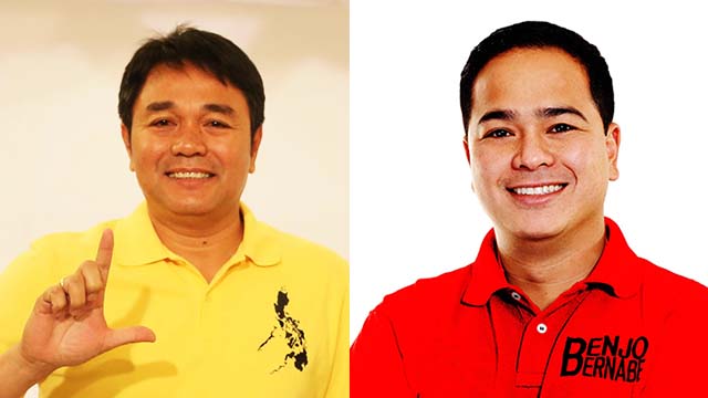 IT'S THE SONS' TURN. After their fathers slugged it out in the 2010 local posts, Congressman Edwin Olivarez and Councilor Benjo Bernabe will battle in the mayoral race in Parañaque City. Images from their respective Facebook pages 