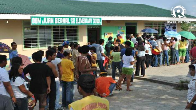 BEYOND THE BALLOT: Citizens’ role during election season must not be limited to voting. File photo of 2010 polls by Buena Bernal.