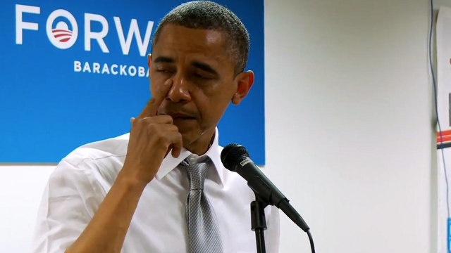 MOVED. A teary-eyed US President Barack Obama thanked his supporters after winning the mid-term elections. 