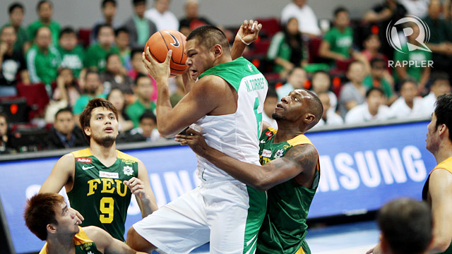 BULL-STRONG. Torres and the Archers are one win away from the finals. Photo by Rappler/Josh Albelda.