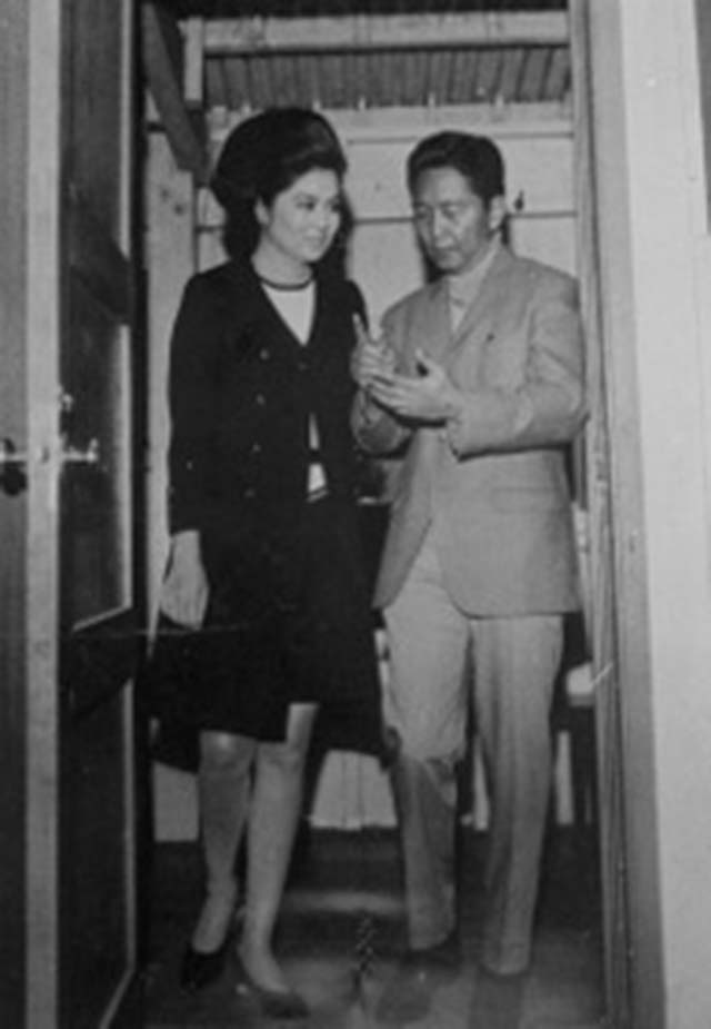 OLD TIMES. Ferdinand and Imelda Marcos in a file photo provided by William Rempel