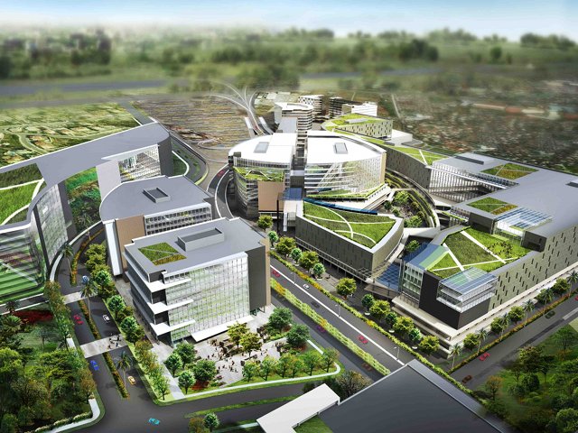 FTI PLANS. This is an artist sketch of Ayala Land's FTI property development plans. Graphics sourced from Ayala Land 