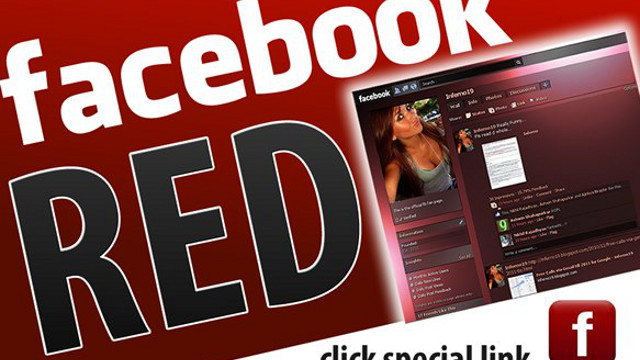 COLOR THEME HOAX. Avoid the color theme change hoax on Facebook and report it if you see it. Screen shot from http://philippeharewood.com/facebook/make-it-red-and-viral/
