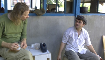 ESCAPE: Swiss Lorenzo Vinciguerra (right) was in captivity for 2 years (File photo courtesy of Tawi-Tawi PNP)