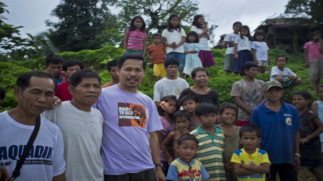 COMMUNITY. Fr Edwin Gariguez lives with the Mangyans of Mindoro. Photo from goldmanprize.org