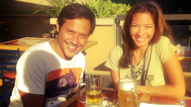 BRIDGING THE DISTANCE. Gianco Cui and Viella Galvez on their first date. Gianco, a Sydney-based teacher, met Viella while he was vacationing in Manila. Photo courtesy of Viella Galvez