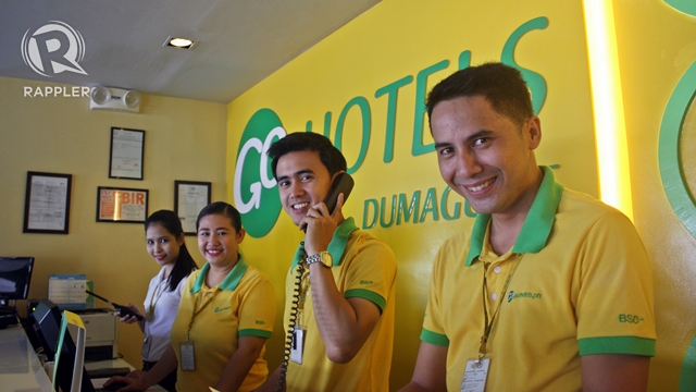 FRIENDLY STAFF. One of the things customers remember about Go Hotels is the warm service extended by the staff