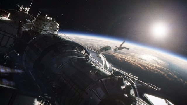 ANOTHER MILIEU. 'Gravity' continues Cuaron's film work beyond his native Mexico. Photo: Warner Bros.