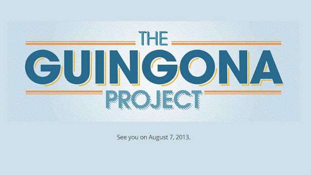 THE GUINGONA PROJECT. The Crowdsourcing Act of 2013 will be open for crowdsourcing starting August 7. Screen shot from The Guingona Project