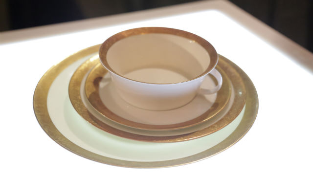 BEAUTY IN THE DETAILS. This Rosenthal Acid Wash Collection shows Calma's love for innovative features