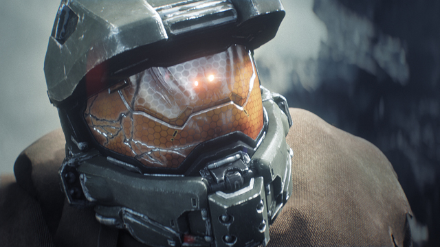 MASTER CHIEF RETURNS. From the video of the new Halo reveal, Master Chief looks to be back. Screen shot from Microsoft
