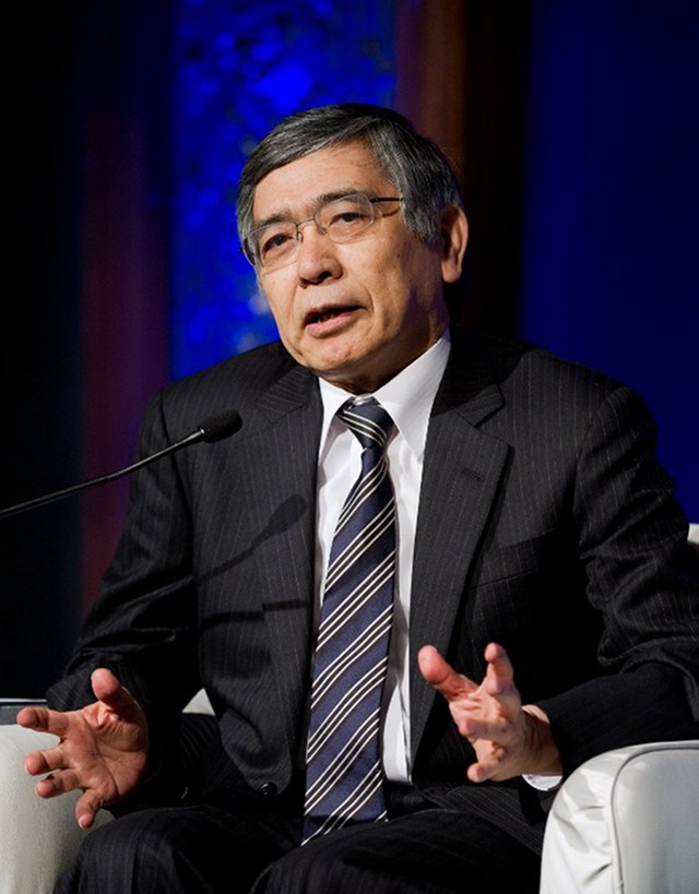 NEW HEAD. A harsh critic of Japan's central bank will now be at its helm. Photo by AFP's Nicolas Asfouri.