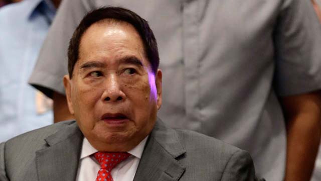 ONE OF WORLD'S WEALTHIEST. Henry Sy makes it to Bloomberg's 100 richest list. EPA/DENNIS M. SABANGAN