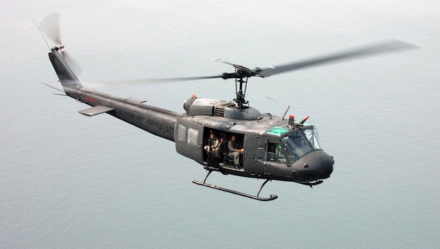 FAILED BIDDING: Third bidding for 21 refurbished Huey helicopters failed. Photo from Philippine Air Force