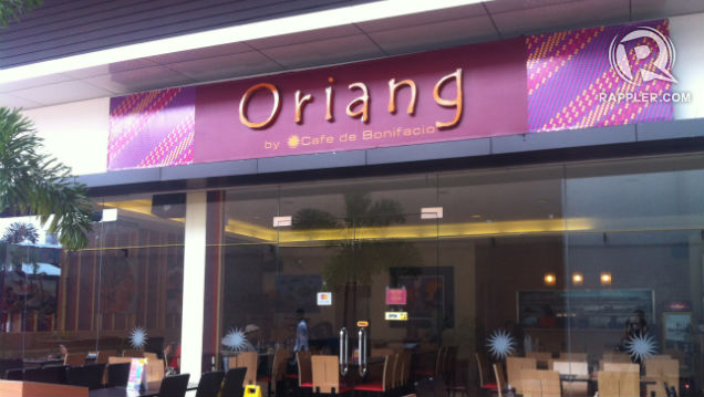 FILIPINO FLAVOR. Oriang offers classic Filipino favorites