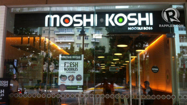 TURNING JAPANESE. Moshi Koshi serves noodles the way the Japanese like it - Fresh and Koshi
