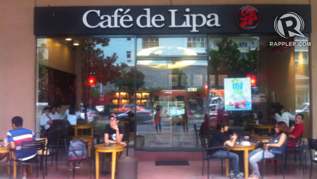 PROUDLY BATANGUEÑO. Cafe de Lipa has brewed coffee from Batangas famous for its distinct flavor and caffeine kick