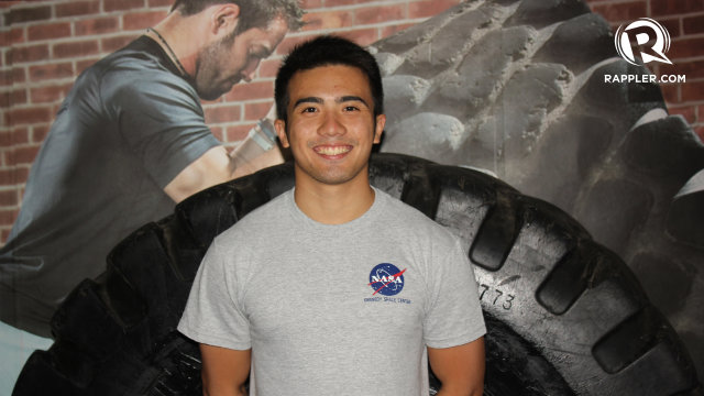 FIRST FILIPINO. Chino Roque counting down the days until his flight into space. All Photos by Rappler/Gen Cruz 