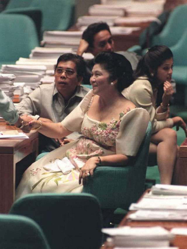 POLITICAL REHABILITATION. As congresswoman during the Ramos administration. Photo: Romeo Gacad/AFP