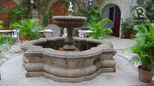 OLD-WORLD ROMANTIC. Fountain at Plaza de San Luis Complex