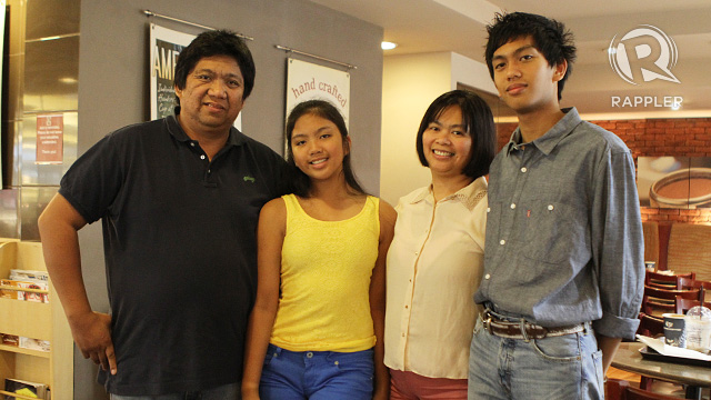 FAMILY FIRST. Jozef's journey to the top began at home. Photo by Rappler/Josh Albelda.