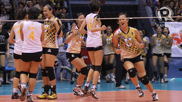 ENERGIZED. The Tigresses came up with a strong finishing kick. Photo by Rappler/Josh Albelda.