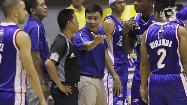 FOR ALL THE MARBLES. Abanilla and his crew face San Mig Coffee one last time. Photo by Rappler/Josh Albelda.