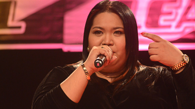 THE BIG J. Janice Javier just might emerge as THE 'Voice of the Philippines.' Photo: Mark Quimpo-Demayo