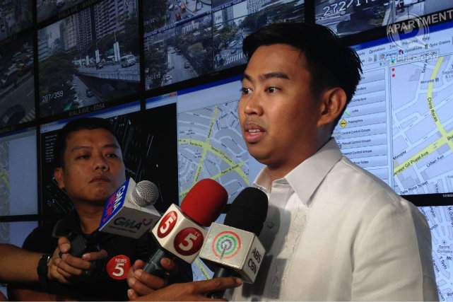INTEGRATION. Makati, the Metropolitan Manila Development Authority, and other groups need to integrate traffic schemes, says Makati mayor Jejomar Binay, Jr. Photo by Rappler