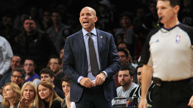 FINED. The NBA sent a message to the league that it does not tolerate delaying tactics as it fined Nets coach Jason Kidd for spilling soda on the court. File Photo by Peter Foley/EPA