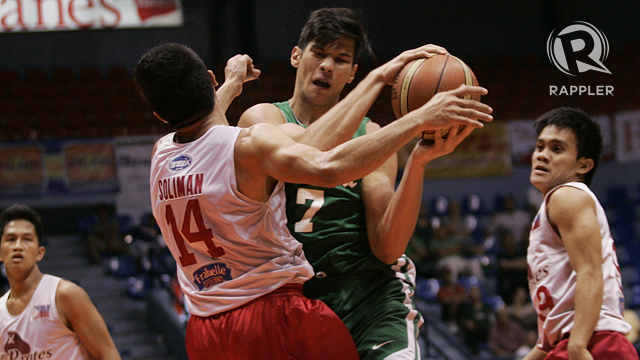 EJECTED. Van Opstal was one of the six players thrown out after a late scuffle. Photo by Rappler/Josh Albelda.