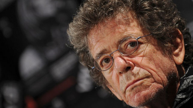 LEGEND. Music icon Lou Reed is said to have died peacefully. AFP Photo