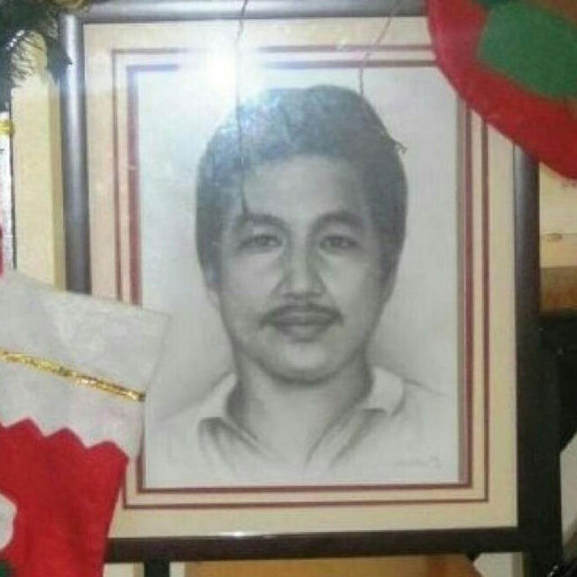GONE TOO SOON. The author's father was stabbed to death when he was a barangay captain. Photo courtesy of Malene Palaje