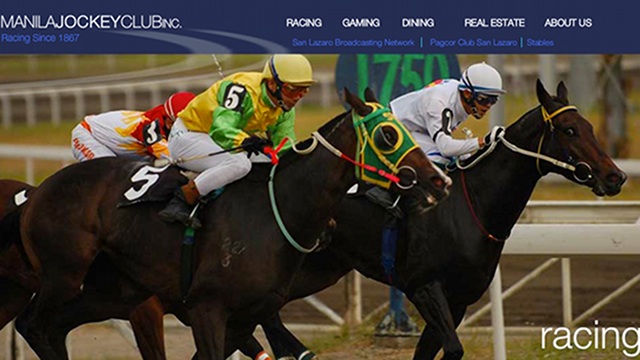 HORSERACING. A new group of investors are betting on Manila Jockey Club. This photo is a screenshot of a page on www.manilajockey.com
