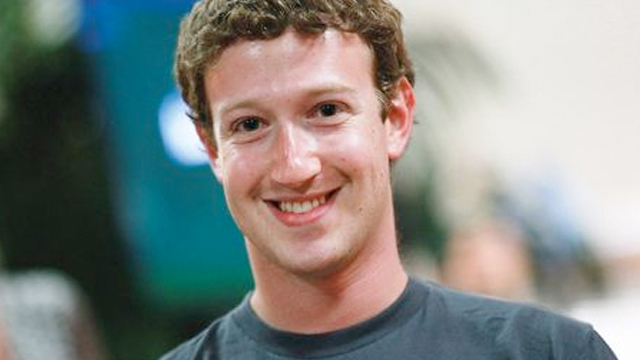 Facebook founder, chairman and CEO Mark Zuckerberg. File photo by AFP