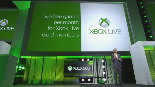 NEW XBOX 360. Microsoft announces a new 360 model that will be available today. Screen shot from press conference livestream