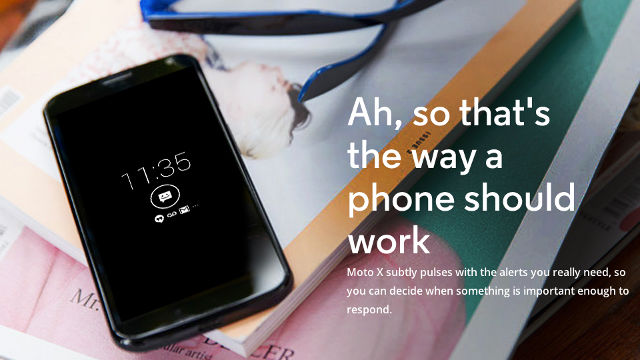 MOTO X. The Moto X is, on paper, reportedly the best Android phone on the market. Screen shot from Motorola