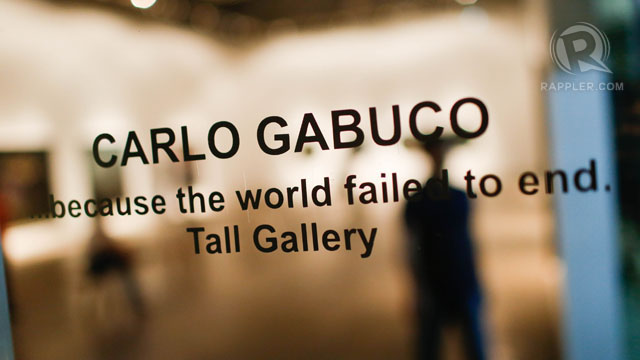 NOT THE END. Opening night of the Gabuco exhibit. Photo by John Javellana