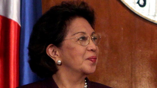 CLEAR MESSAGE. Ombudsman Conchita Carpio-Morales punishes a former deputy Ombudsman and two others. File photo courtesy of the Official Gazette.