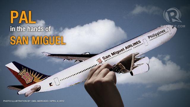 OWNERSHIP. If there is a buyer of Lucio Tan's stake in Philippine Airlines (PAL), San Miguel says it is not them. Photo from PAL